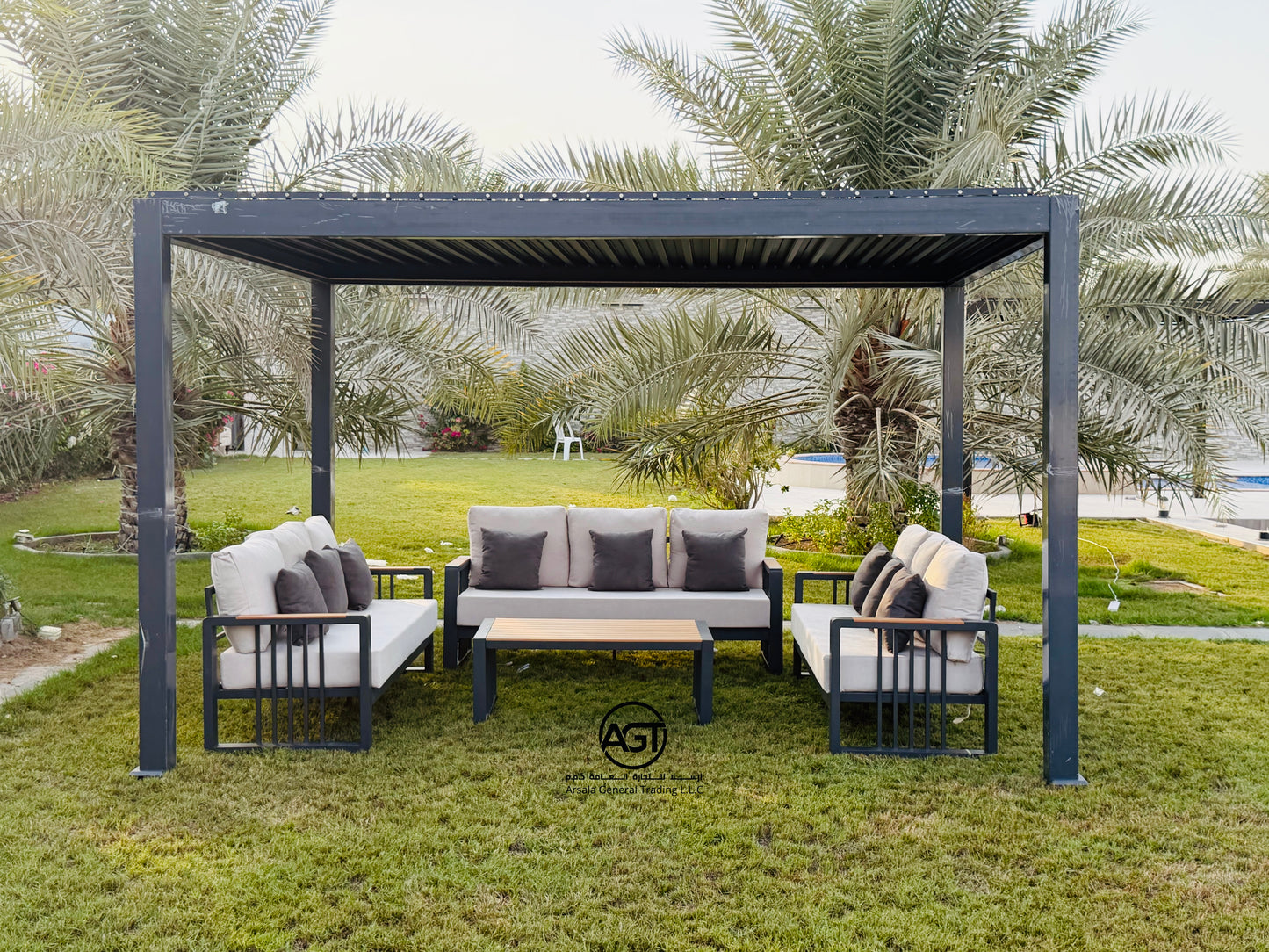 Automatic Aluminum Pergola Outdoor
