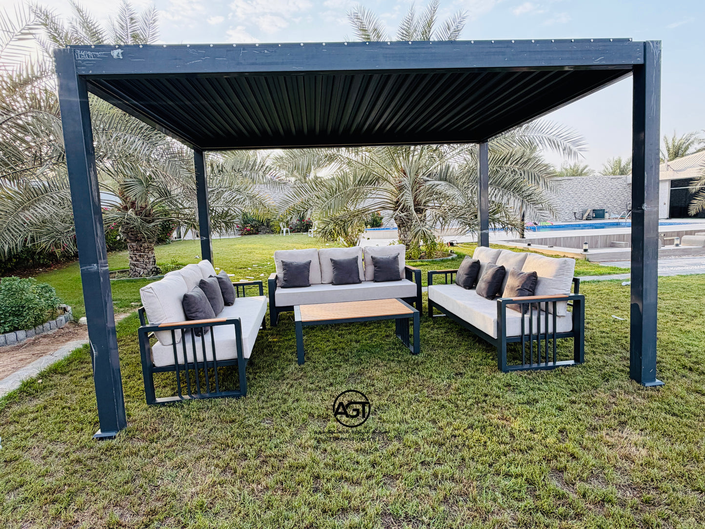 Automatic Aluminum Pergola Outdoor
