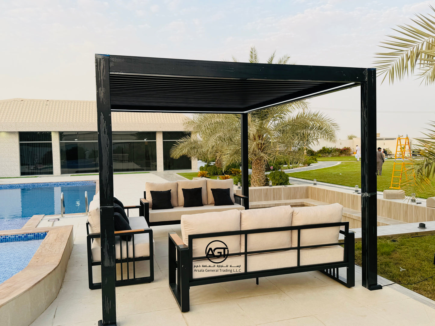 Automatic Aluminum Pergola Outdoor