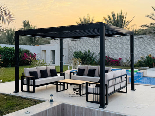 Automatic Aluminum Pergola Set