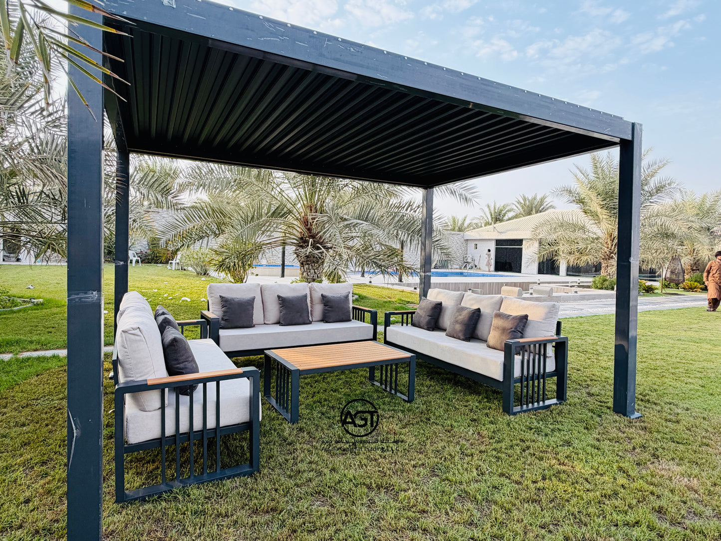 Automatic Aluminum Pergola Outdoor